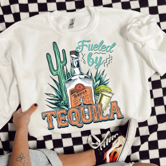 Fueled By Tequila Graphic Tee