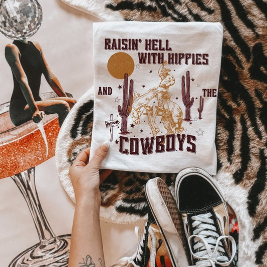 Desert Hippies & Cowboys Graphic Tee