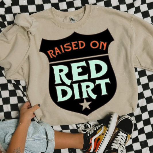 Raised On Red Dirt Graphic Tee