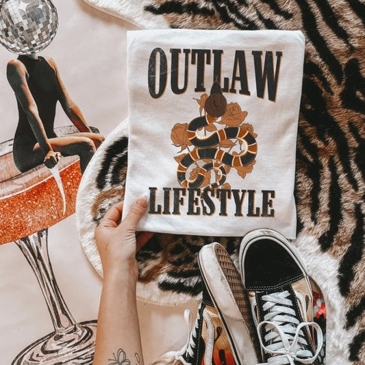 Outlaw Lifestyle Graphic Tee