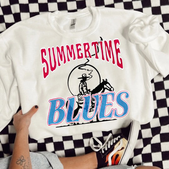 Summertime Blues Graphic Tee