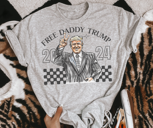 Free Daddy Trump Graphic Tee