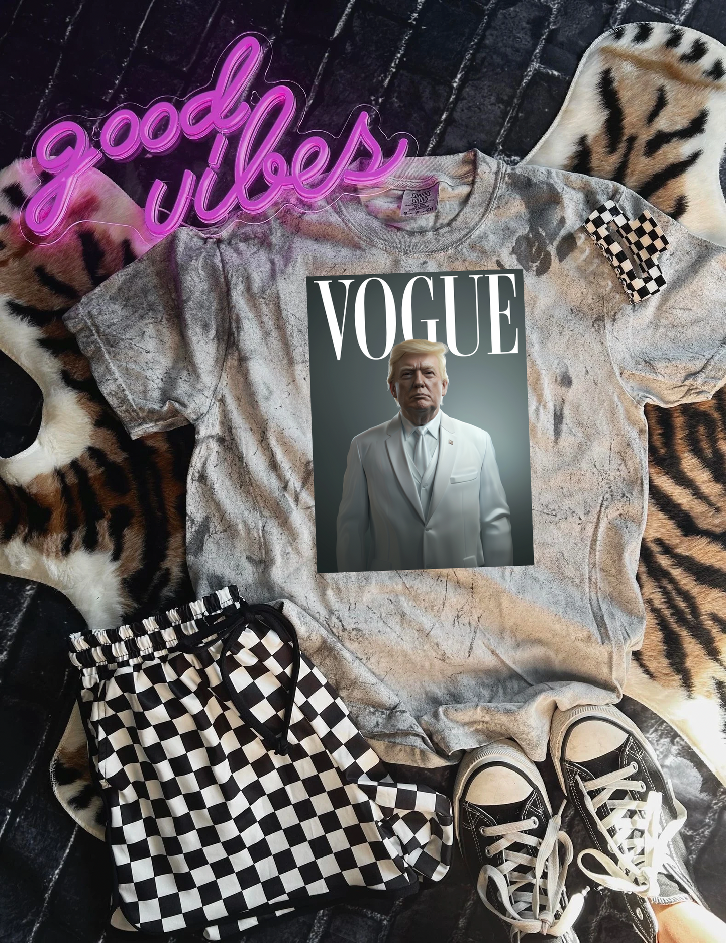 Vogue Trump Graphic Tee