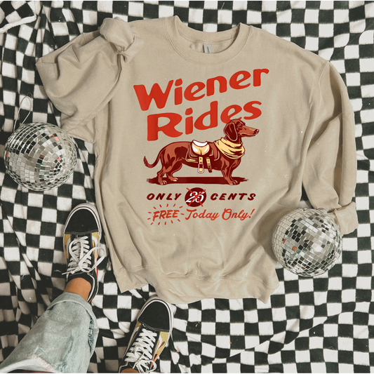 Weiner Rides Graphic Tee