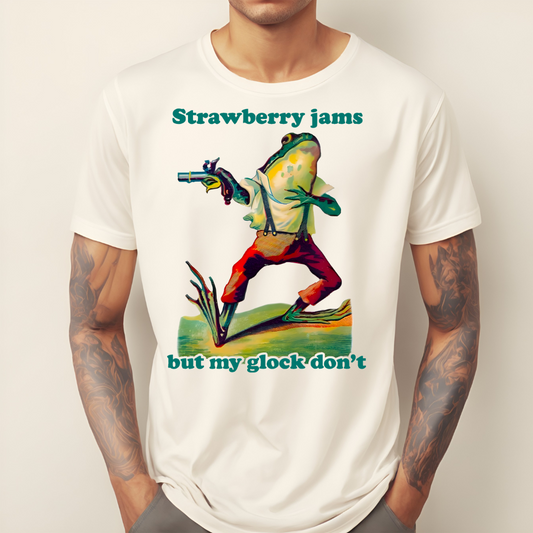 Strawberry Jams Mens Graphic Tee